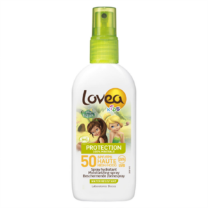 Lovea Kids solskydd Spf50 för barn - Sprayflaska från Lovea - Ekobay Store