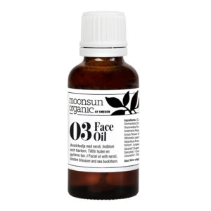 Ekologisk ansiktsolja havtorn/jojoba - Face oil från Moonsun Organic - Ekobay Store