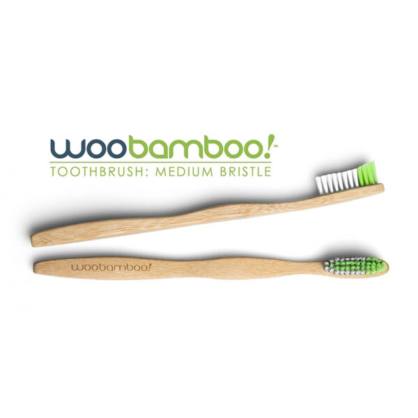 Ekologisk tandborste Vuxen Medium från Woobamboo