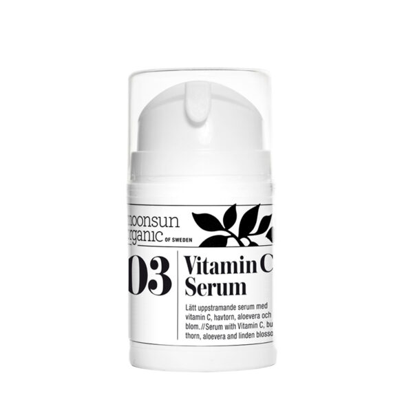 Ekologisk ansiktserum - Vitamin C Serum från Moonsun Organic - Ekobay Store
