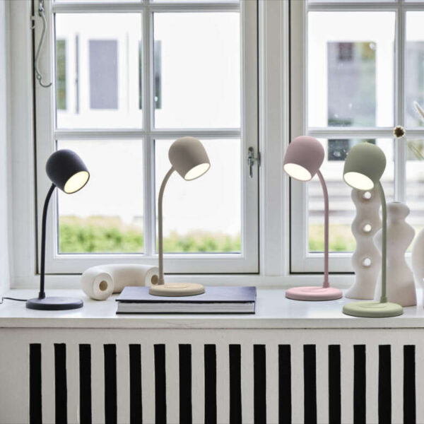 LED-lampa/Högtalare/Qi Ellie svart - Bild 2