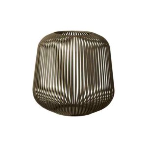 Lykta inomhus, Lito Medium - Brun Metal