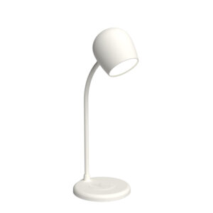 LED-lampa/Högtalare/Qi Ellie Ivory vit