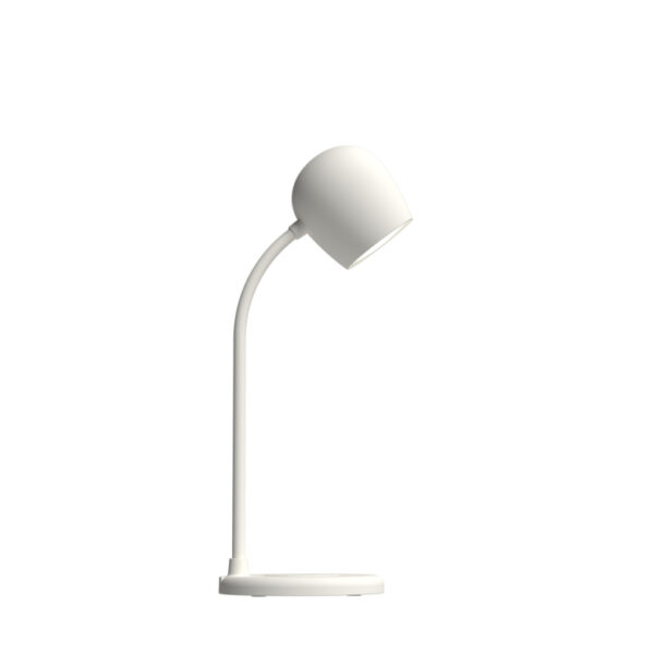 LED-lampa/Högtalare/Qi Ellie Ivory vit - Bild 2