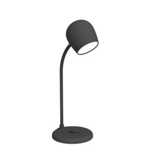 LED-lampa/Högtalare/Qi Ellie svart