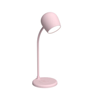 LED-lampa/Högtalare/Qi Ellie rosa