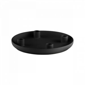 Ljusstake Vela LARGE, Svart 27 cm
