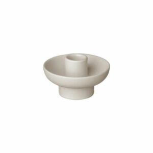 Vela Ljusstake SMALL, 9 cm Moonbeam/vit