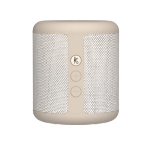 Högtalare med Bluetooth 5.1 och Qi, Ivory Sand, Karl