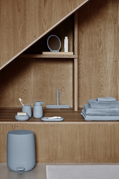 Tandborstmugg Keramik Beige, Sono - Bild 3