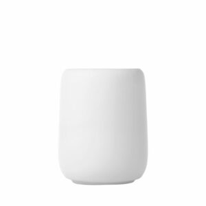 Tandborstmugg Keramik Vit