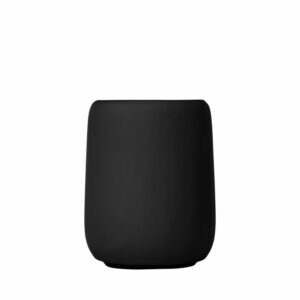 Tandborstmugg Keramik Svart
